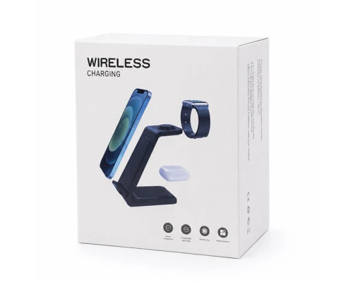 Беспроводное мультизарядное устройство Standy 15W, черный