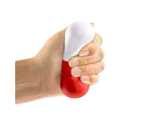 Антистресс Капсула, красный