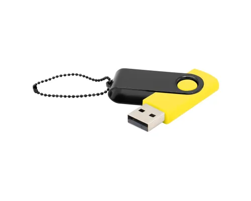 Флешка Designer To Go 2.0 USB 16Gb, желтый/черный