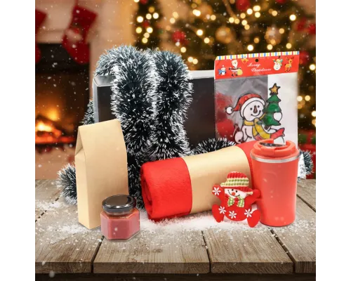 Подарочный набор Уют Box, красный