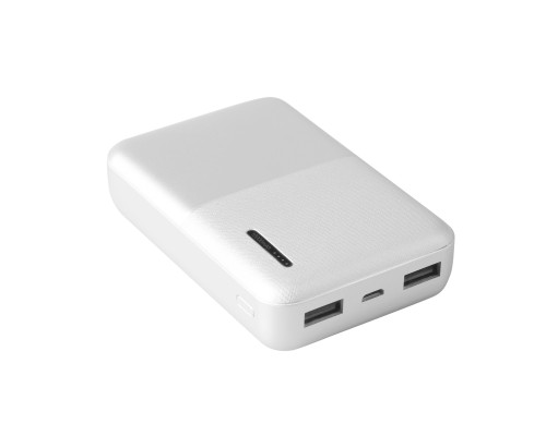 Внешний аккумулятор Oregon 10000 Mah, белый Внешний аккумулятор Oregon 10000 Mah, белый
