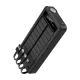 Внешний аккумулятор Xyron с солнечной панелью, 10000 mAh, черный