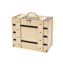 Чемоданчик ламинированный из HDF 19*23*11,5 см 