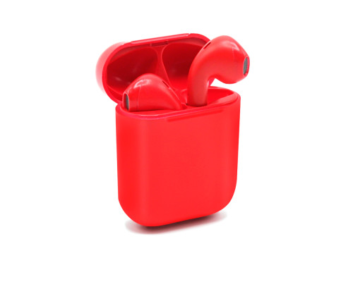 Наушники беспроводные Bluetooth SimplyPods, красные Наушники беспроводные Bluetooth SimplyPods, красные