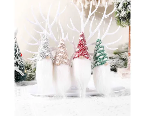 Новогоднее украшение рождественские гномы Куперс (набор 4шт)