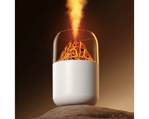 Светодиодный USB увлажнитель-аромадиффузор Volcano 2.0, белый