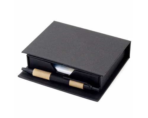 Набор для записей со стикерами Notora, черный