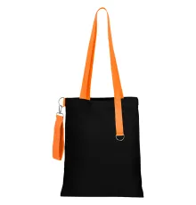 Сумка для покупок Black GLOW 325 г/м² с ремувкой, оранжевая