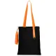 Сумка для покупок Black GLOW 325 г/м² с ремувкой, оранжевая