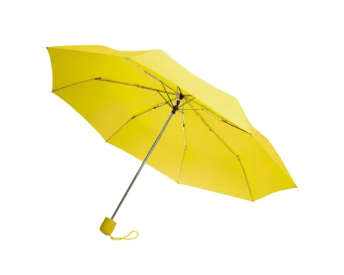Зонт складной Lid, желтый цвет