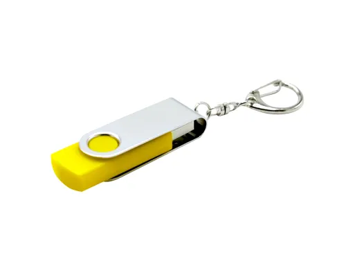 Флешка Twist 16 Гб, желтая