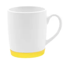 Кружка Make Me To Go, белая/жёлтая