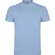 Футболка поло STAR мужская, НЕБЕСНО-ГОЛУБОЙ 3XL