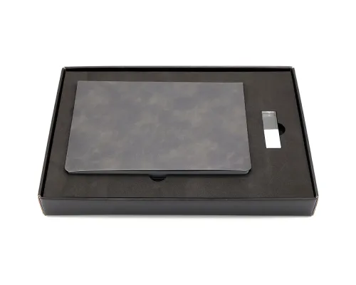 Подарочный набор ЗАМЕТЬ И ЗАПОМНИ, темно-серый