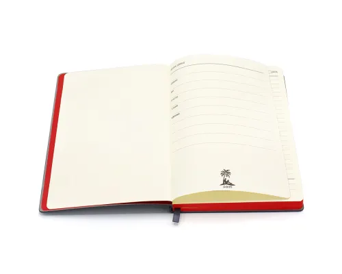 Ежедневник A5 недатированный Carisma в мягком переплёте, красный