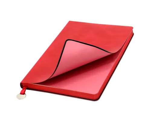 Ежедневник A5 недатированный Impero в мягком переплёте, красный