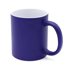 Кружка-хамелеон керамическая Йорк, сублимация, синяя