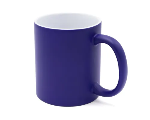 Кружка-хамелеон керамическая Йорк, сублимация, синяя