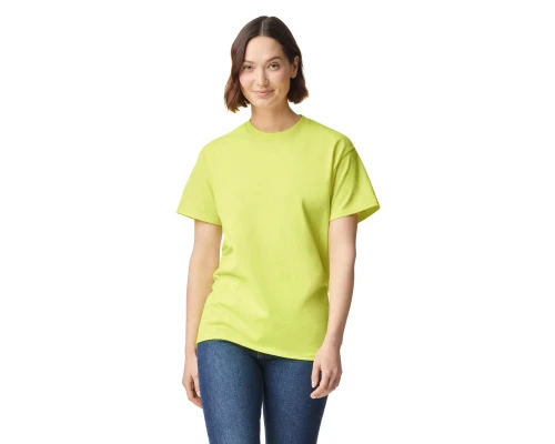 Футболка ULTRA COTTON, ЖЕЛТЫЙ НЕОН M