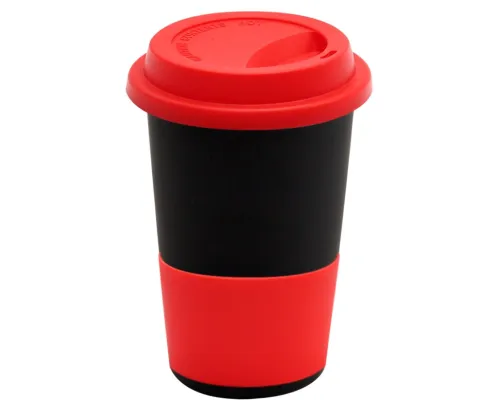 Кружка Magic To Go, черный/красный