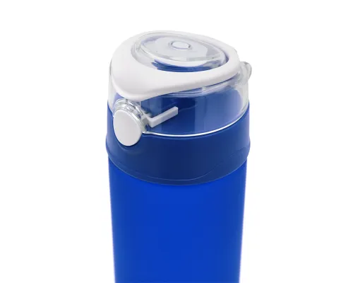 Пластиковая бутылка Narada Soft-touch, синяя