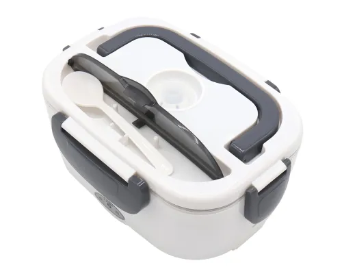 Ланчбокс с подогревом Yummybox, серый