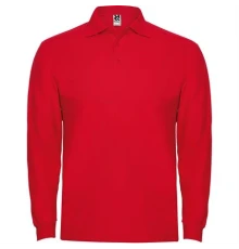 Футболка поло ESTRELLA L/S мужская, КРАСНЫЙ S