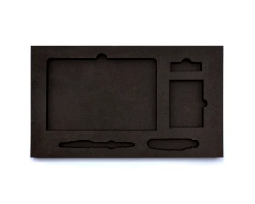 Ложемент ЭВАлюция-1 под заказ 3 слоя (5мм+10мм+10мм), чёрный