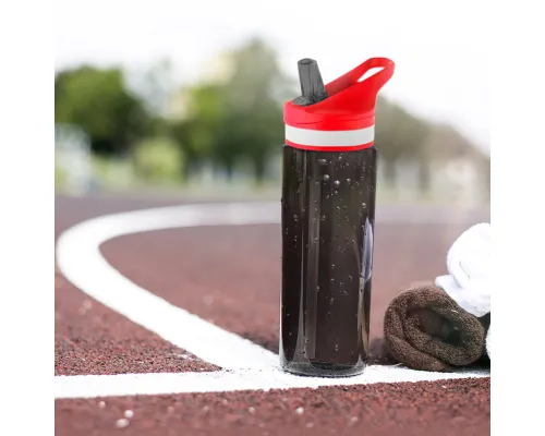 Пластиковая бутылка Jimy, красная