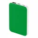 Внешний аккумулятор Fluffy, 5000 Mah, зеленый