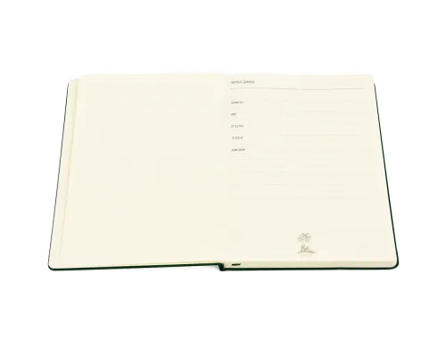 Ежедневник A5 недатированный Dear в твёрдом переплёте, тёмно-зеленый Ежедневник A5 недатированный Dear в твёрдом переплёте, тёмно-зеленый