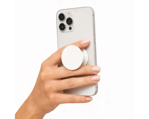 Подставка-держатель для телефона PopSocket, белый