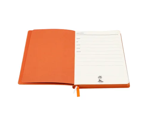 Ежедневник A5 недатированный Gabby в мягком переплёте, оранжевый