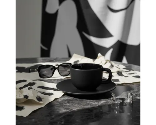 Чайная пара Frozen, чёрная