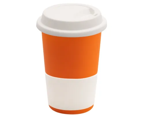 Кружка Magic To Go, оранжевый/белый