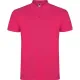 Футболка поло STAR мужская, ТЕМНО-РОЗОВЫЙ 2XL