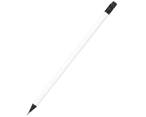 Карандаш с цветным корпусом Negro, белый