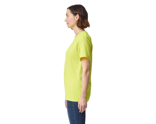 Футболка ULTRA COTTON, ЖЕЛТЫЙ НЕОН L