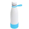Термобутылка герметичная вакуумная Olivia To Go, белый/бирюзовый