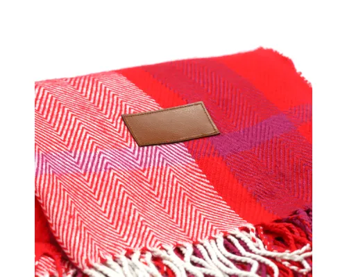 Плед акриловый Glama, красный