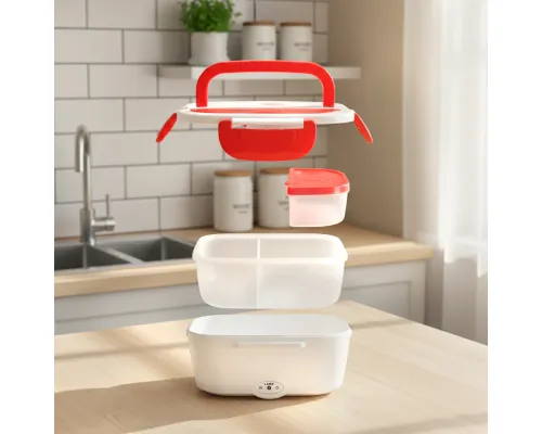 Ланчбокс с подогревом Yummybox, красный