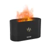 Светодиодный USB увлажнитель-ароматизатор Flame, черный