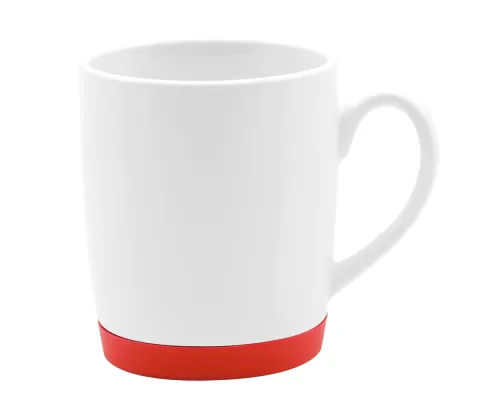 Кружка Make Me To Go, белая/красная