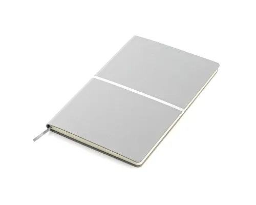Ежедневник A5 недатированный Equator в мягком переплёте, серый с серебристым Ежедневник A5 недатированный Equator в мягком переплёте, серый с серебристым