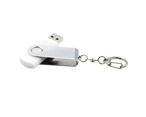 Флешка Twist 16 Гб в футляре, белая