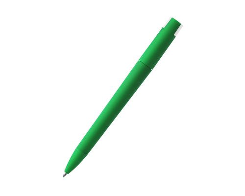 Ручка пластиковая T-pen софт-тач, зеленая Ручка пластиковая T-pen софт-тач, зеленая
