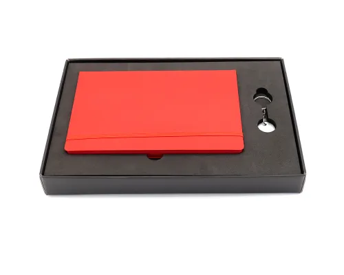 Подарочный набор ВРЕМЯ ИДЕЙ, красный