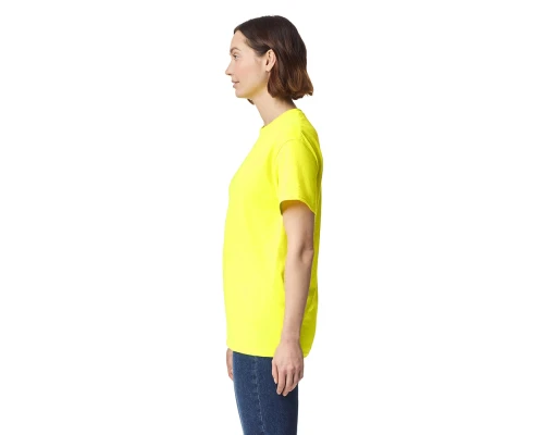 Футболка ULTRA COTTON, ЖЕЛТЫЙ НЕОН M