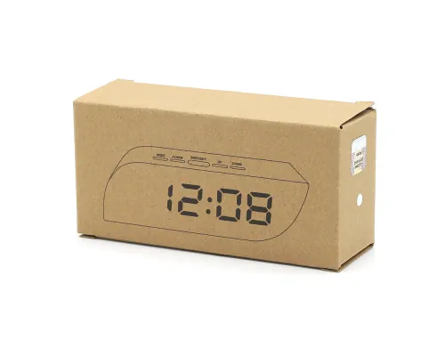 Часы-метеостанция Rumax, черные