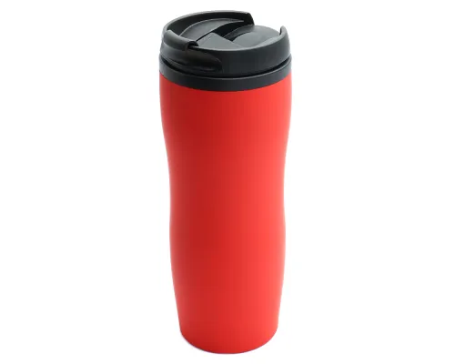 Термокружка Gamma, cофт-тач, красный